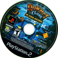 Ratchet & Clank Up Your Arsenal Playstation 2 US box art
